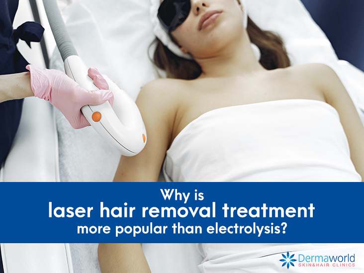 Why is Laser Hair Removal Treatment more Popular than Electrolysis?