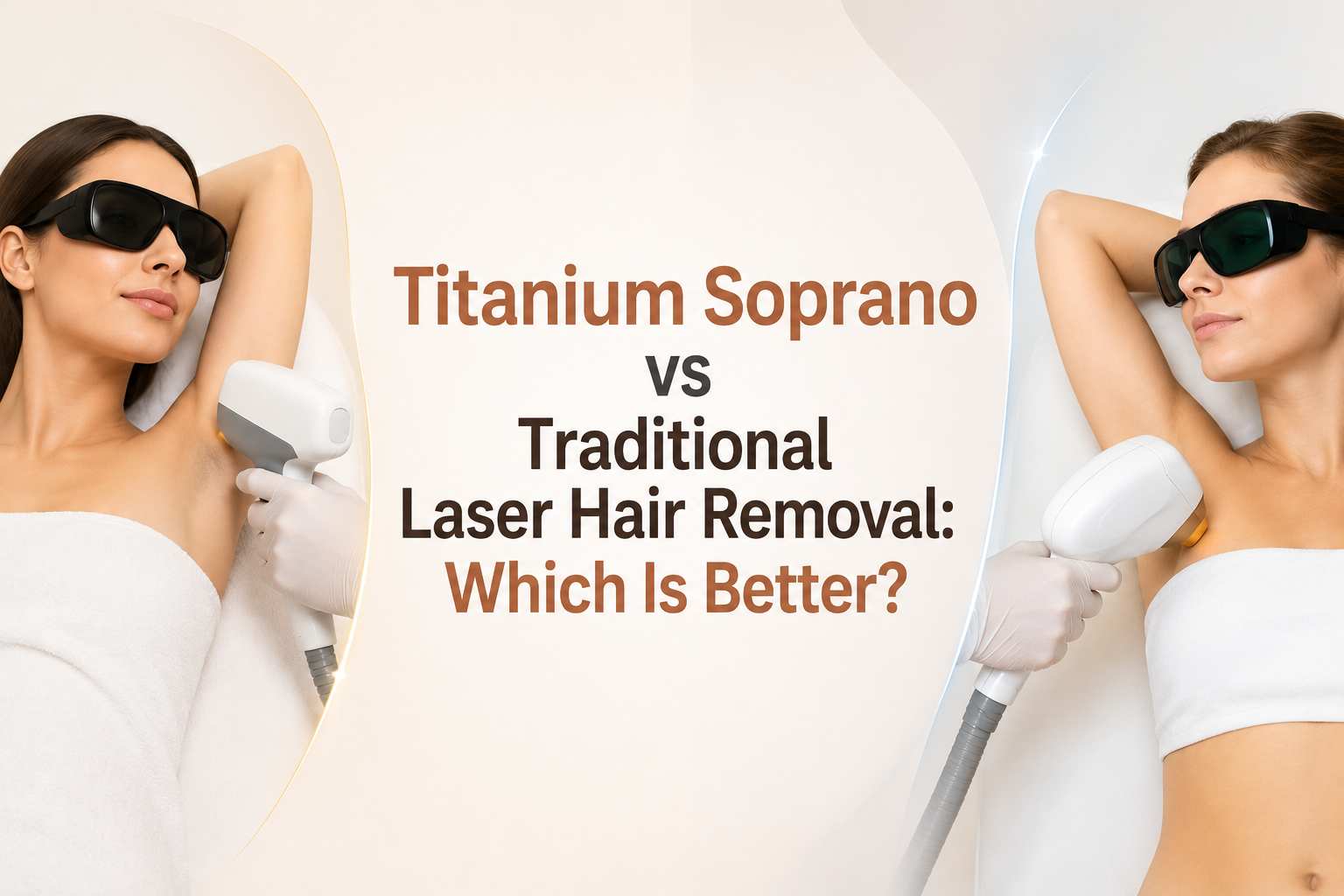 Titanium Soprano vs Traditional Laser Hair Removal: Which Is Better?